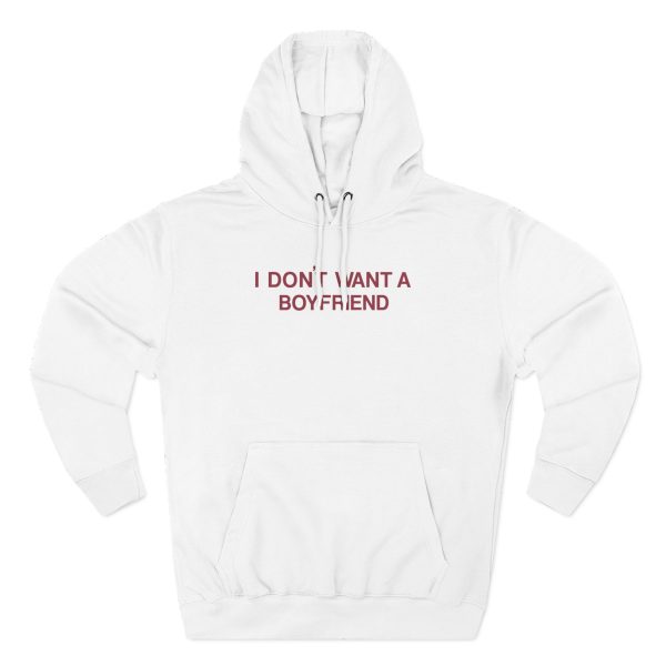 Olivia Dean I Don’t Want A Boyfriend Three-Panel Fleece Hoodie