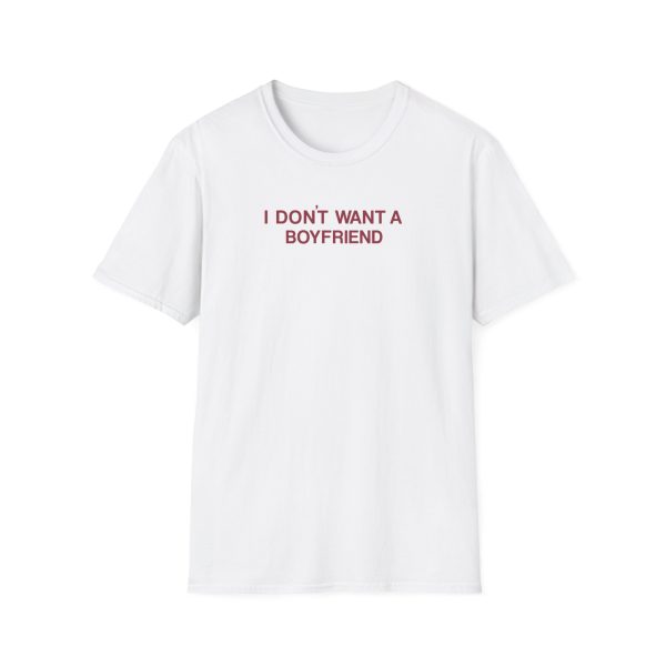 Olivia Dean I Don’t Want A Boyfriend Unisex Softstyle T-Shirt