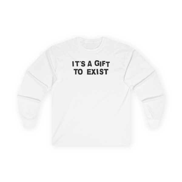 Olivia Dean It's a Gift To Exist Unisex Ultra Cotton Long Sleeve Tee